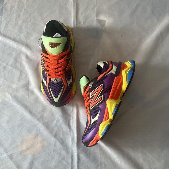New Balance 9060 Prism Purple Unisex Sneakers With box